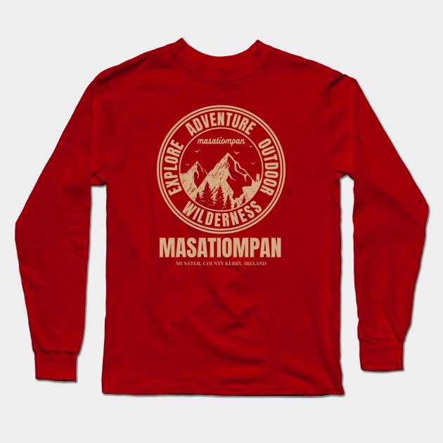 Ireland Hiking, Masatiompan Mountain Hike Long Sleeve T-Shirt by Eire